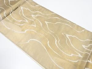 アンティーク　抽象模様織り出し袋帯（材料）